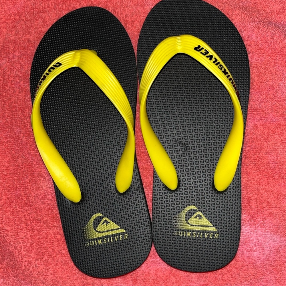 Quiksilver Boys Flip Flops 2/3 US